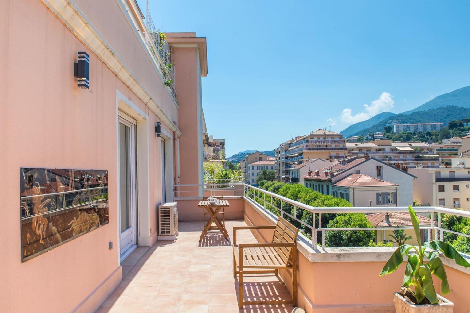 Gloria Marris Appartement Menton Buitenkant foto