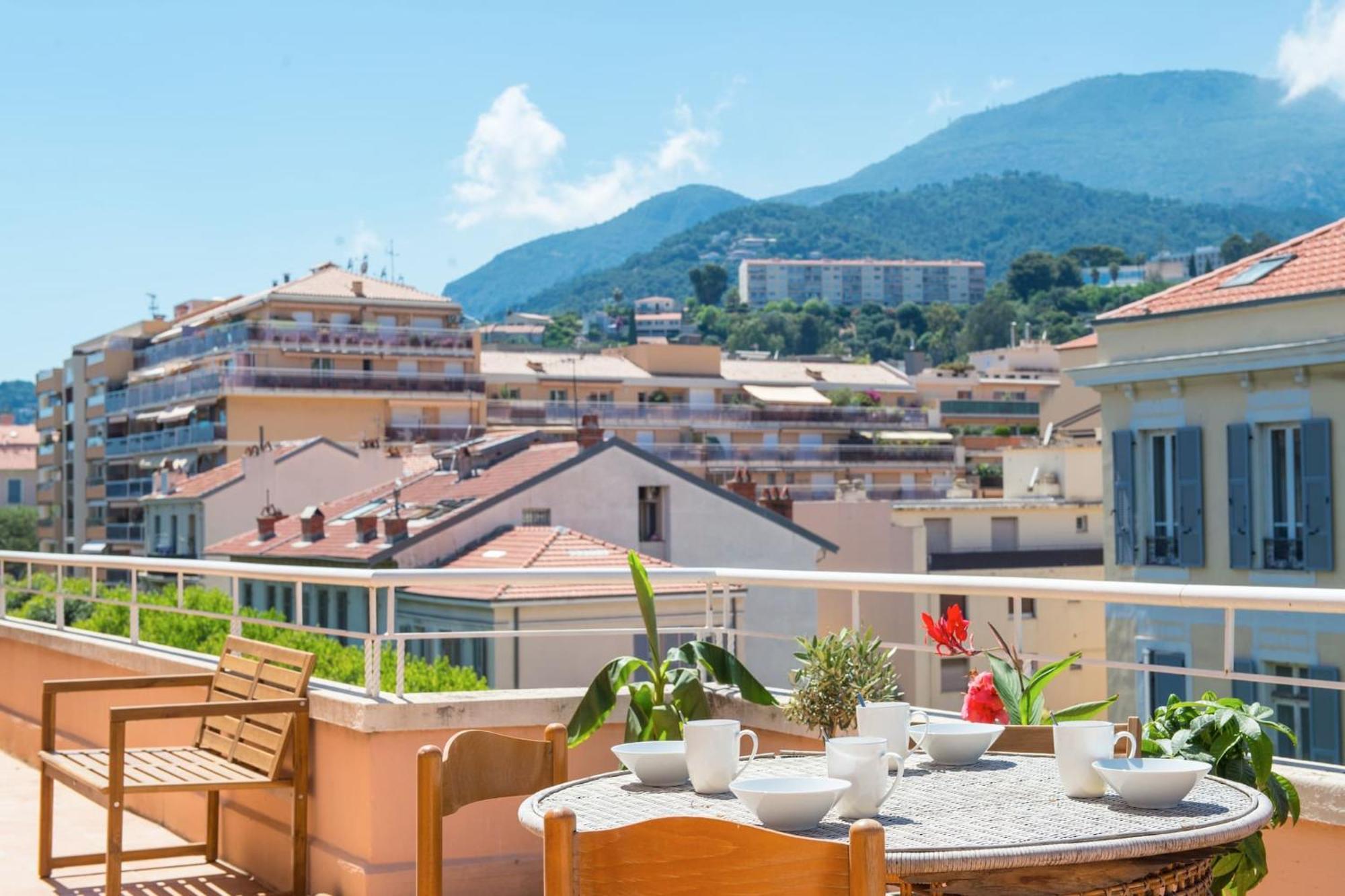 Gloria Marris Appartement Menton Buitenkant foto